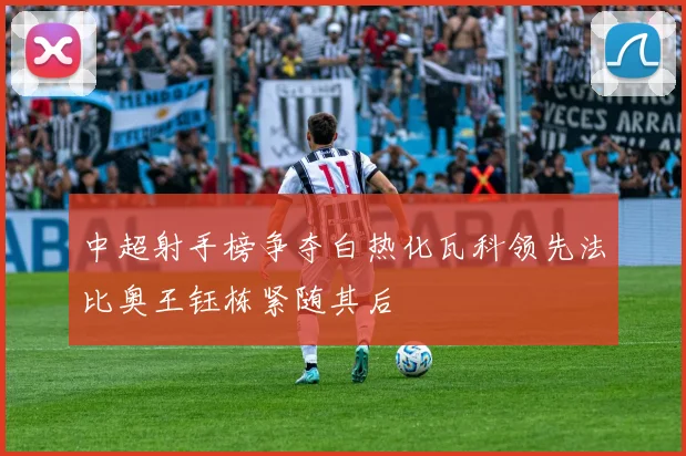 中超射手榜争夺白热化瓦科领先法比奥王钰栋紧随其后
